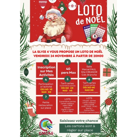 LOTO DE NOËL SLV4