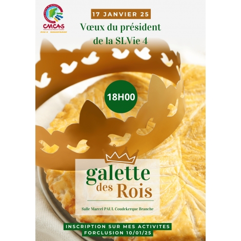 Galette des rois/ Voeux du président SLV4