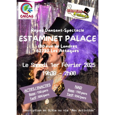 REPAS SPECTACLE DANSANT