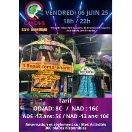 2025 SLV4 Activité  Dream'In indoor Park, un parc de loisirs