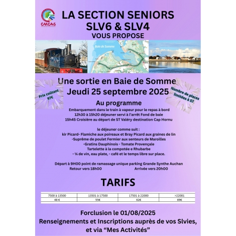 2025 BAIE DE SOMME SORTIE SENIORS SLV6 SLV4