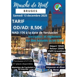 2025 MARCHE DE NOEL BRUGES