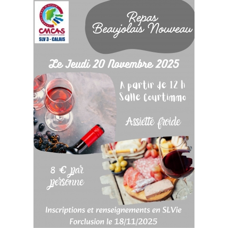 REPAS BEAUJOLAIS NOUVEAU