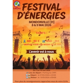 2026 CMCAS FESTIVAL D'ENERGIES MONDONVILLE