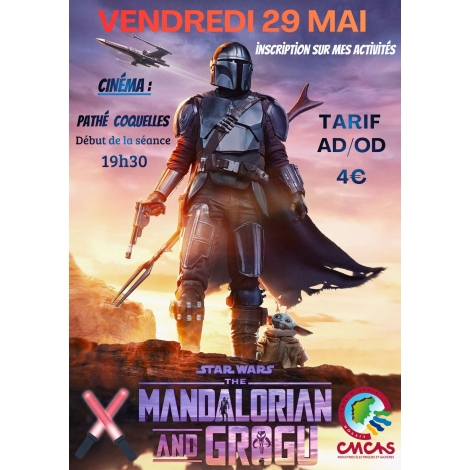 2026 CMCAS CINEMA MANDALORIAN PATHE COQUELLES