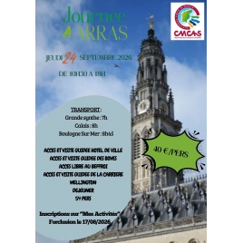 2026 CMCAS JOURNEE A ARRAS