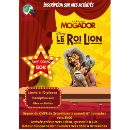 2026 CMCAS LE ROI LION MOGADOR