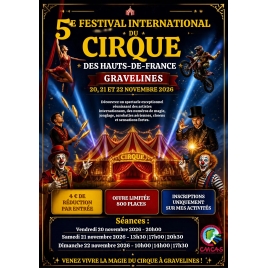 2026 CMCAS FESTIVAL INTERNATIONAL DU CIRQUE