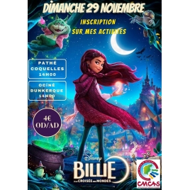 2026 CMCAS CINEMA BILLIE O CINE DUNKERQUE